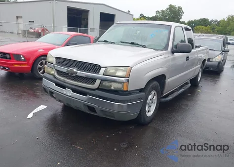 2004 Chevrolet Silverado 1500 Ls из США, поврежденный, VIN 2GCEC19T241320513